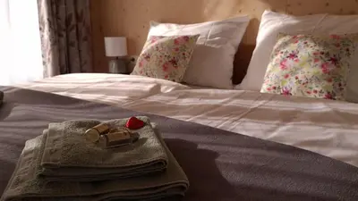 Ein Bett oder Betten in einem Zimmer der Unterkunft Tiny House