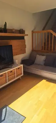 Ein Bett oder Betten in einem Zimmer der Unterkunft Penthouse Vero I Bergblick I Seenähe I Hallstatt