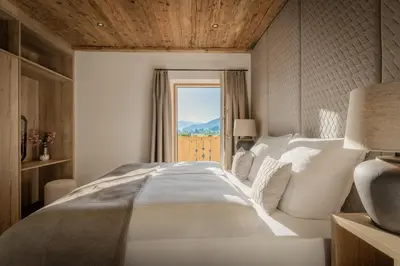 Ein Bett oder Betten in einem Zimmer der Unterkunft Arnestgut