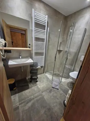 Ein Badezimmer in der Unterkunft Klausi's Panorama Suite Flachau