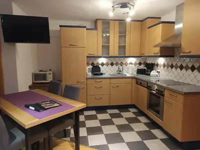 Küche/Küchenzeile in der Unterkunft Tritscher's Appartement Ramsau Dachstein