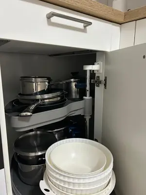 Küche/Küchenzeile in der Unterkunft Urban Stay Kremsmünster Premium Apartment