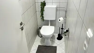 Ein Badezimmer in der Unterkunft Almtal Apartments