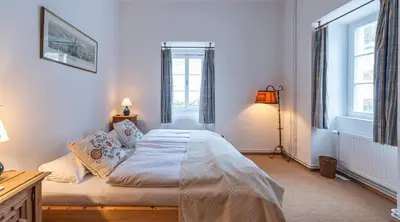 Ein Bett oder Betten in einem Zimmer der Unterkunft Ferienwohnung im Ötzergut - Your Austrian Home
