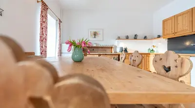 Küche/Küchenzeile in der Unterkunft Ferienwohnung im Ötzergut - Your Austrian Home