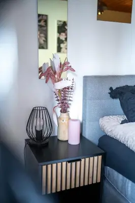 Ein Sitzbereich in der Unterkunft FarawayHomes Studio St Wolfgang #6