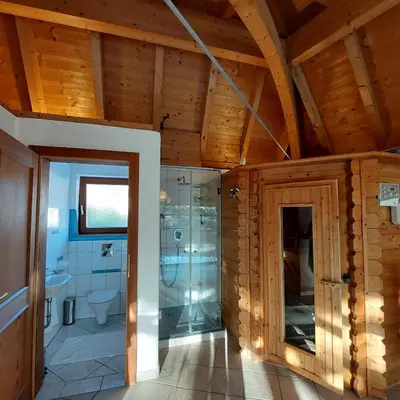 Ein Badezimmer in der Unterkunft Das Wasserhaus - für Zwei
