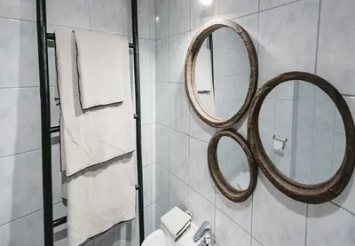 Ein Badezimmer in der Unterkunft Appartement no8