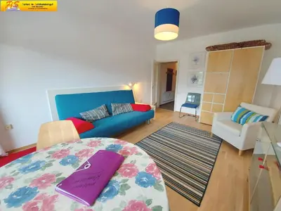 Ein Bett oder Betten in einem Zimmer der Unterkunft Apartment Kammspitze