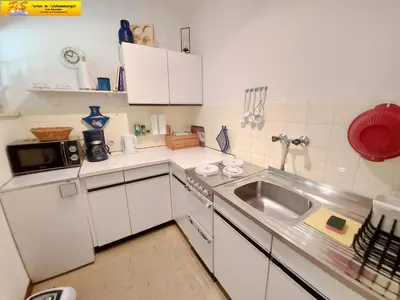 Küche/Küchenzeile in der Unterkunft Apartment Kammspitze