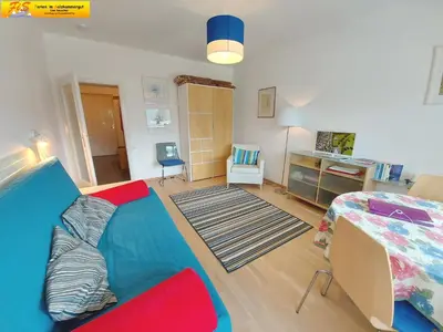 Ein Bett oder Betten in einem Zimmer der Unterkunft Apartment Kammspitze