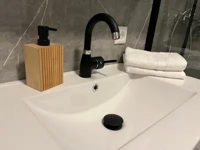 Ein Badezimmer in der Unterkunft Juwel