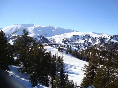 Naturlandschaft in der Nähe des Chalets