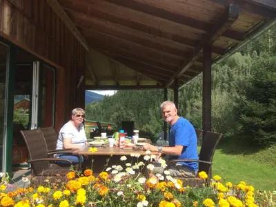 Gäste, die in der Unterkunft Almchalet übernachten