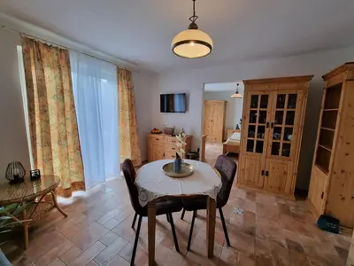TV/Unterhaltungsangebot in der Unterkunft Ferienwohnungen Wolfenhaus am See