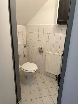 Ein Badezimmer in der Unterkunft Apartma Lami