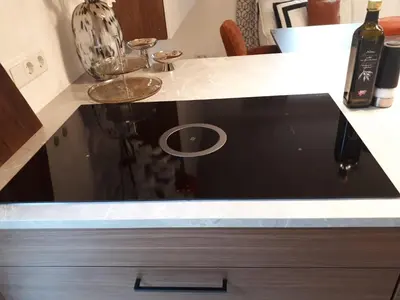 Küche/Küchenzeile in der Unterkunft Schafberg Luxury Apartment
