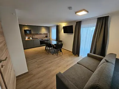 TV/Unterhaltungsangebot in der Unterkunft Cozy, new FEWO with 4 beds close to lifts