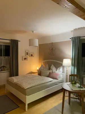 Ein Bett oder Betten in einem Zimmer der Unterkunft Appartement Wenzel