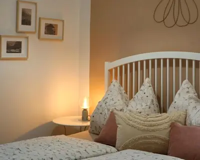 Ein Bett oder Betten in einem Zimmer der Unterkunft Appartement Wenzel