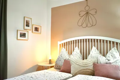 Ein Bett oder Betten in einem Zimmer der Unterkunft Appartement Wenzel