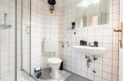 Ein Badezimmer in der Unterkunft Im Herzen von Bad Ischl #2