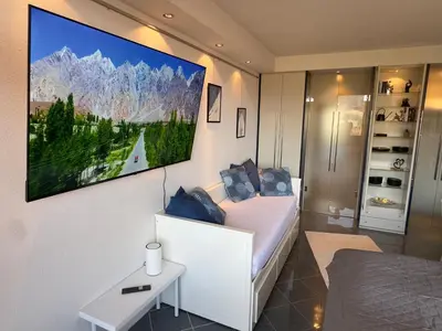 TV/Unterhaltungsangebot in der Unterkunft Bergträumerei