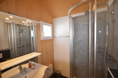 Ein Badezimmer in der Unterkunft Chalet Sonnenschein