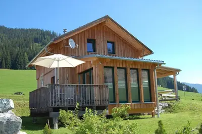 Naturlandschaft in der Nähe des Chalets