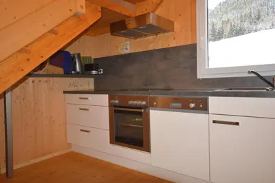 Küche/Küchenzeile in der Unterkunft Chalet Sonnenschein