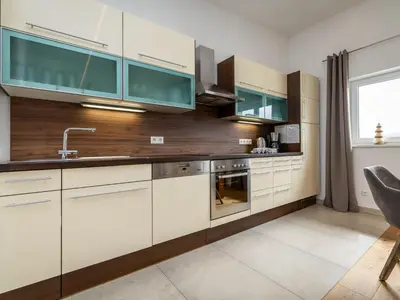 Küche/Küchenzeile in der Unterkunft Apartment Bergblick Deluxe by Interhome