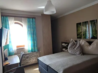 Ein Bett oder Betten in einem Zimmer der Unterkunft Apartment Schilcher