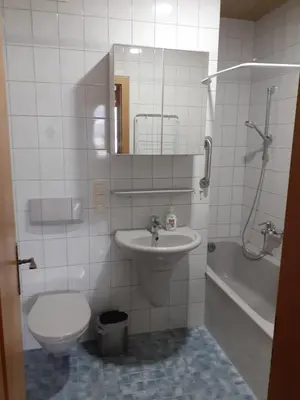 Ein Badezimmer in der Unterkunft Apartment Schilcher