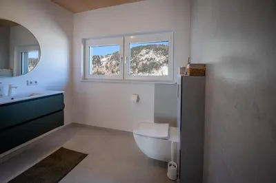Ein Badezimmer in der Unterkunft Alpenappartment Spital am Pyhrn