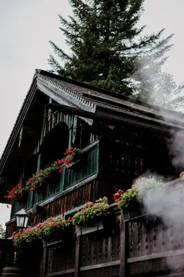 Das Gebäude in dem sich das Bed & Breakfast befindet