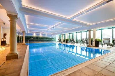 Der Swimmingpool an oder in der Nähe von Landhaus Wastlalm - mit gratis Eintritt in SPA Bereich