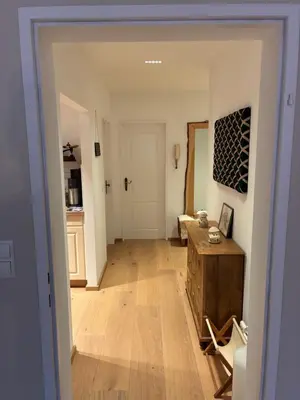 Grundriss der Unterkunft Zentrales Panorama-Apartment über den Dächern am Meranplatz - Terrasse und Top Lage