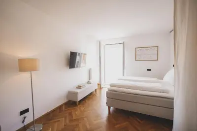 Ein Bett oder Betten in einem Zimmer der Unterkunft 