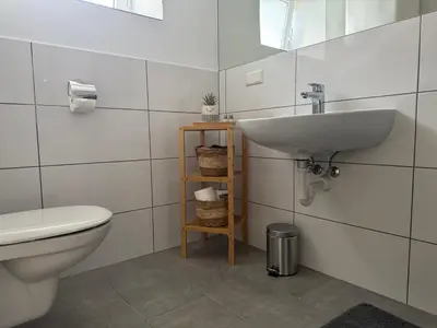 Ein Badezimmer in der Unterkunft Ferienwohnung Liolina Irdning