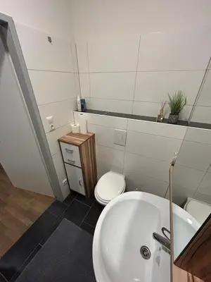 Ein Badezimmer in der Unterkunft Urban Stay Kremsmünster Studio
