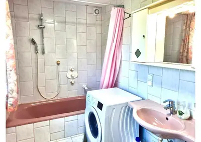 Ein Badezimmer in der Unterkunft Apartments Enser , Gampern