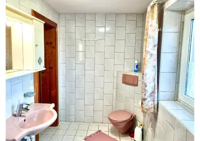Ein Badezimmer in der Unterkunft Apartments Enser , Gampern