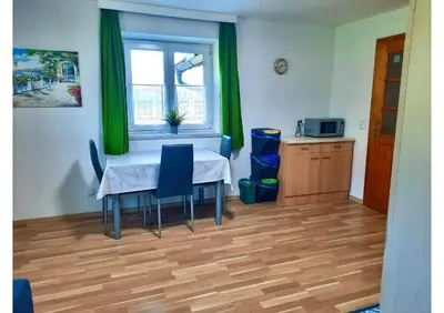 Küche/Küchenzeile in der Unterkunft Apartments Enser , Gampern