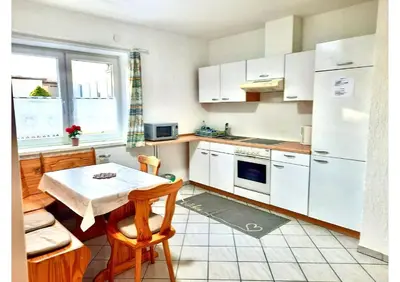 Küche/Küchenzeile in der Unterkunft Apartments Enser