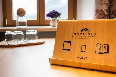 Ein Zertifikat, Auszeichnung, Logo oder anderes Dokument, das in der Unterkunft MAVIJOLU Lakeside Suites Hallstatt ausgestellt ist