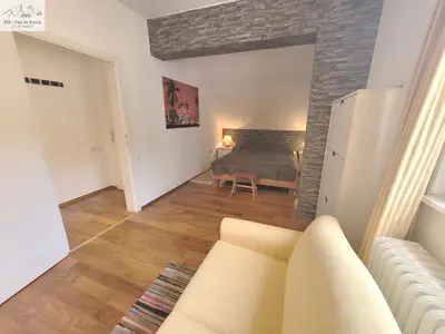 Ein Sitzbereich in der Unterkunft Apartment Abendrot by FiS - Fun in Styria