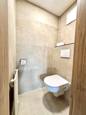 Ein Badezimmer in der Unterkunft Haus Sonnleitner Appartement Dachstein