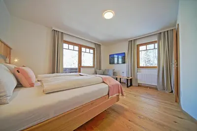 Ein Bett oder Betten in einem Zimmer der Unterkunft Appartement Hannerl