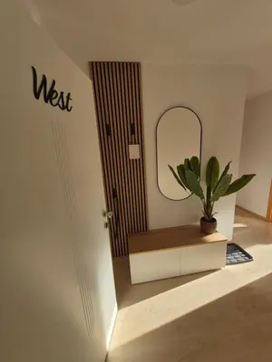 Grundriss der Unterkunft Apartment West
