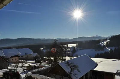 Naturlandschaft in der Nähe des Privatzimmers